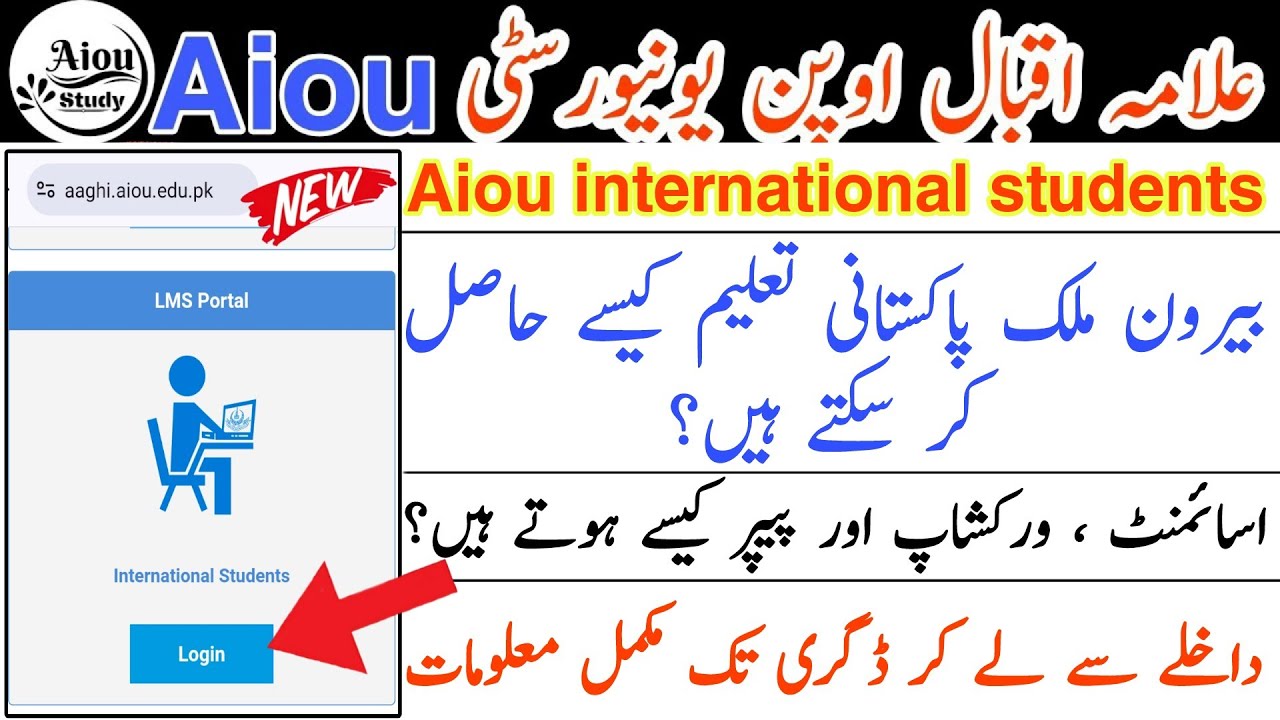 aiou international students||aiou overseas admission procedure 2024||aiou
