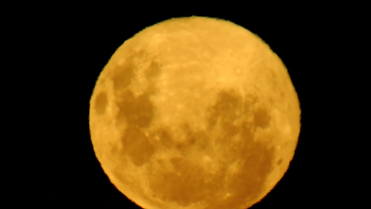 Warm night , Moon 98%..@ 401,100  km..