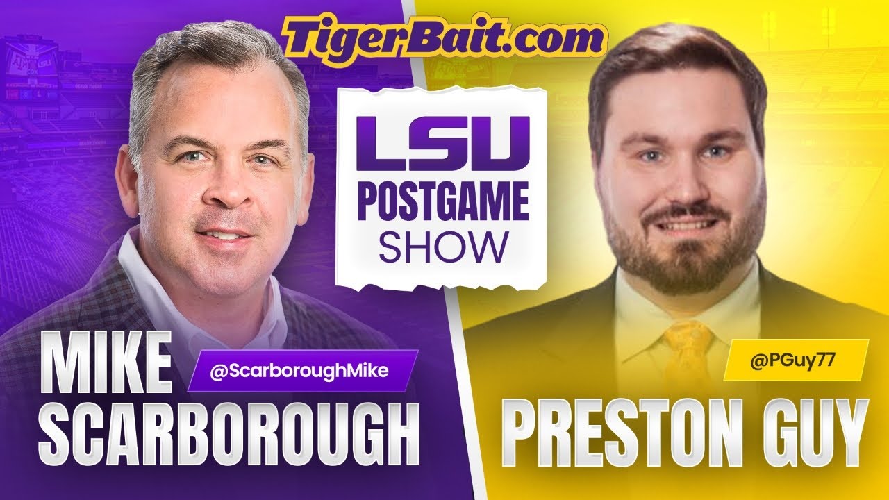 TigerBait LSU Postgame Show:  Tigers appalling loss to Texas A&M
