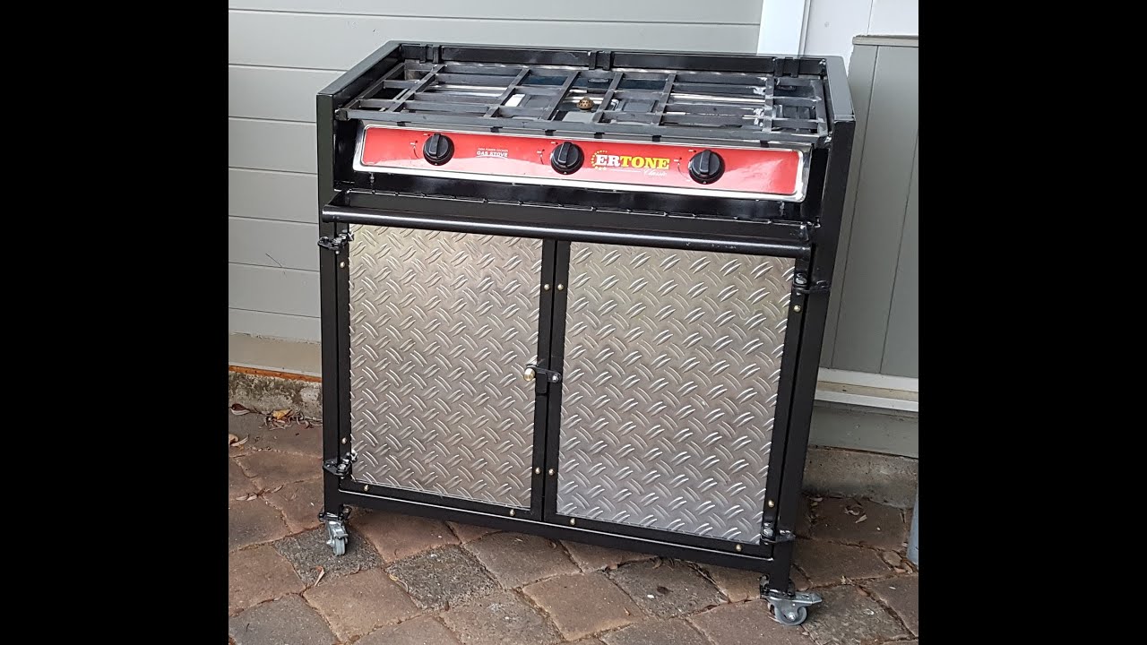 Propanofen für die Outdoorküche|Propane stove for the outdoor kitchen|Full Movie