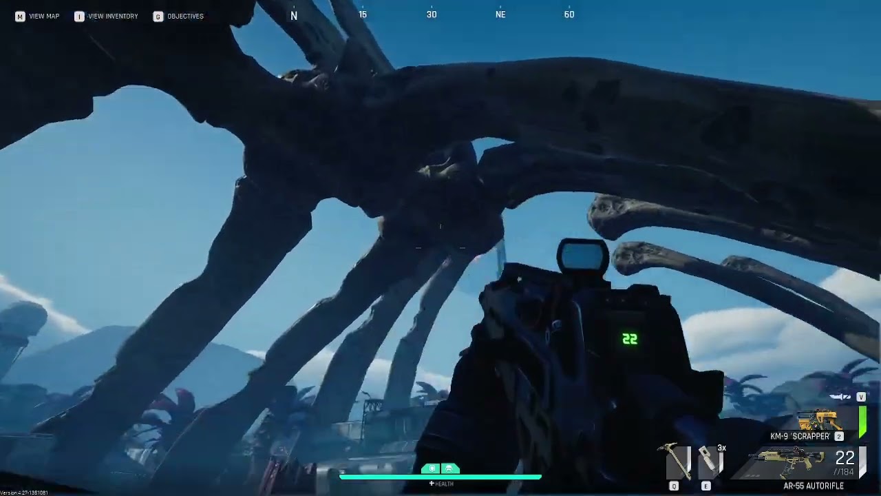 Stash Grenades in the Swamp Skeleton Dead Drop - The Cycle: Frontier