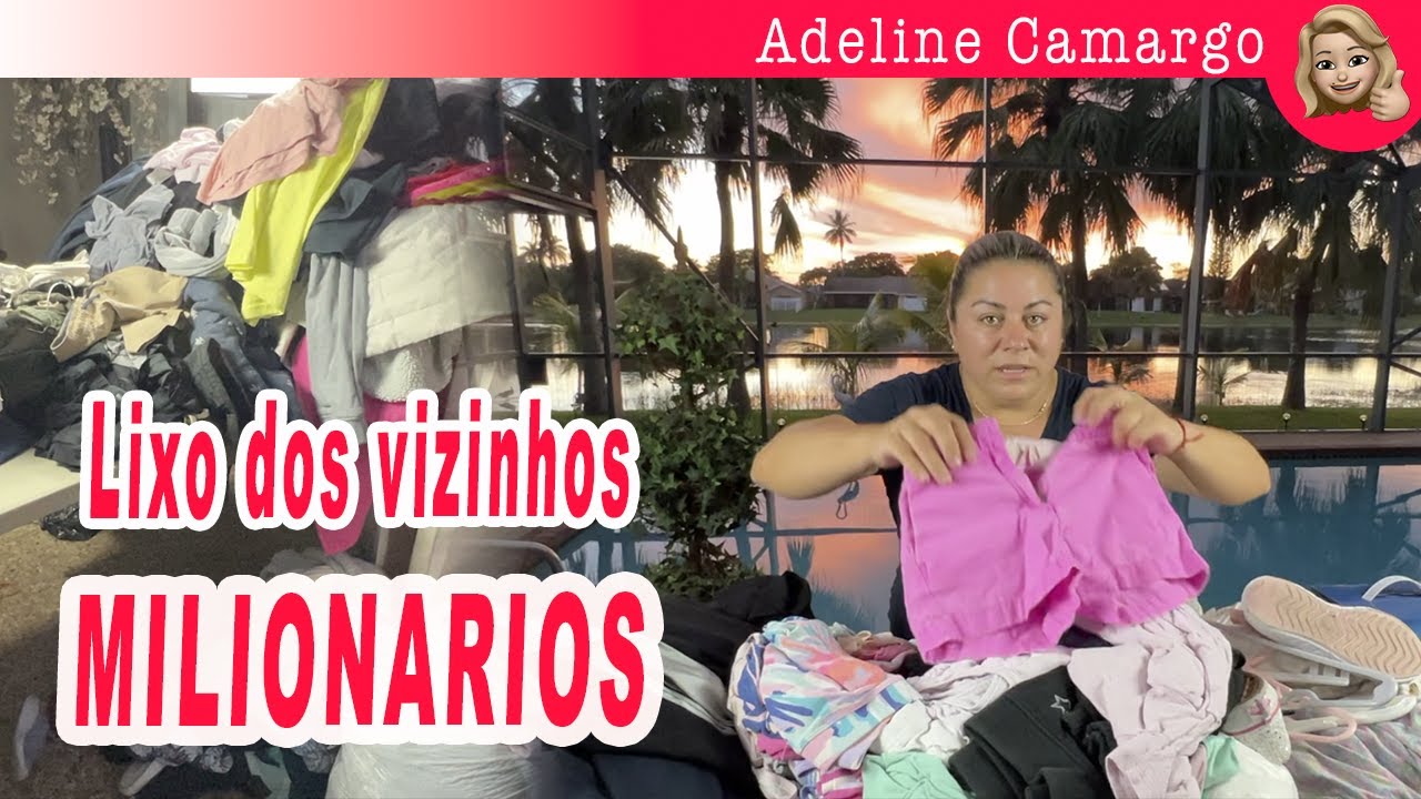 Lixo dos vizinhos milionários, dessa vez encontrei muitas coisas​⁠