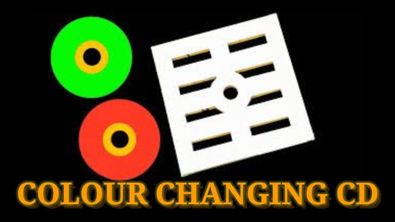 COLOUR CHANGING CD MAGIC TRICK AND TUTORIAL
