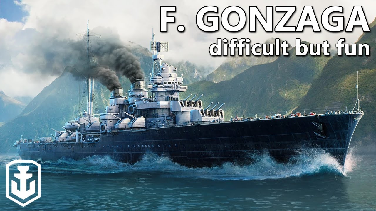 Interesting Italian Light Cruiser Concept - Gonzaga (World of Warships)
