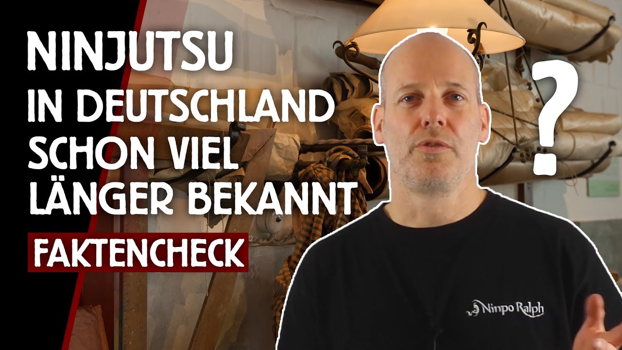 Kannten die Deutschen das Ninjutsu schon eher - also vorm Ninja-Boom Anfang der 80er? | Faktencheck