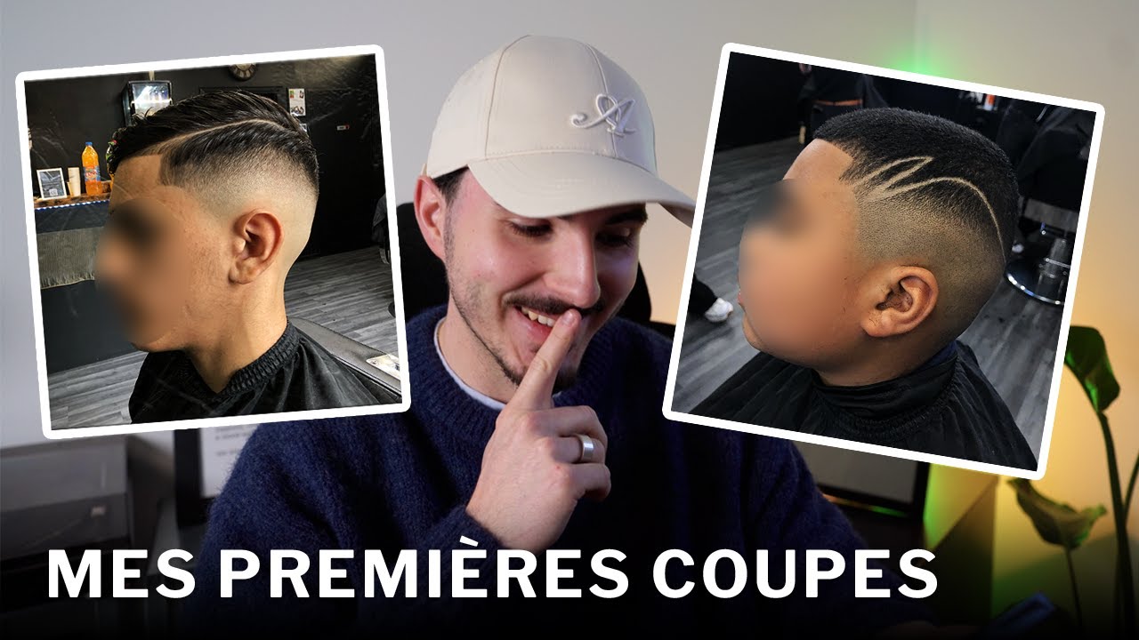 Mes débuts en coiffure - Je réagis à mes premiers dégradés (pas ouf)