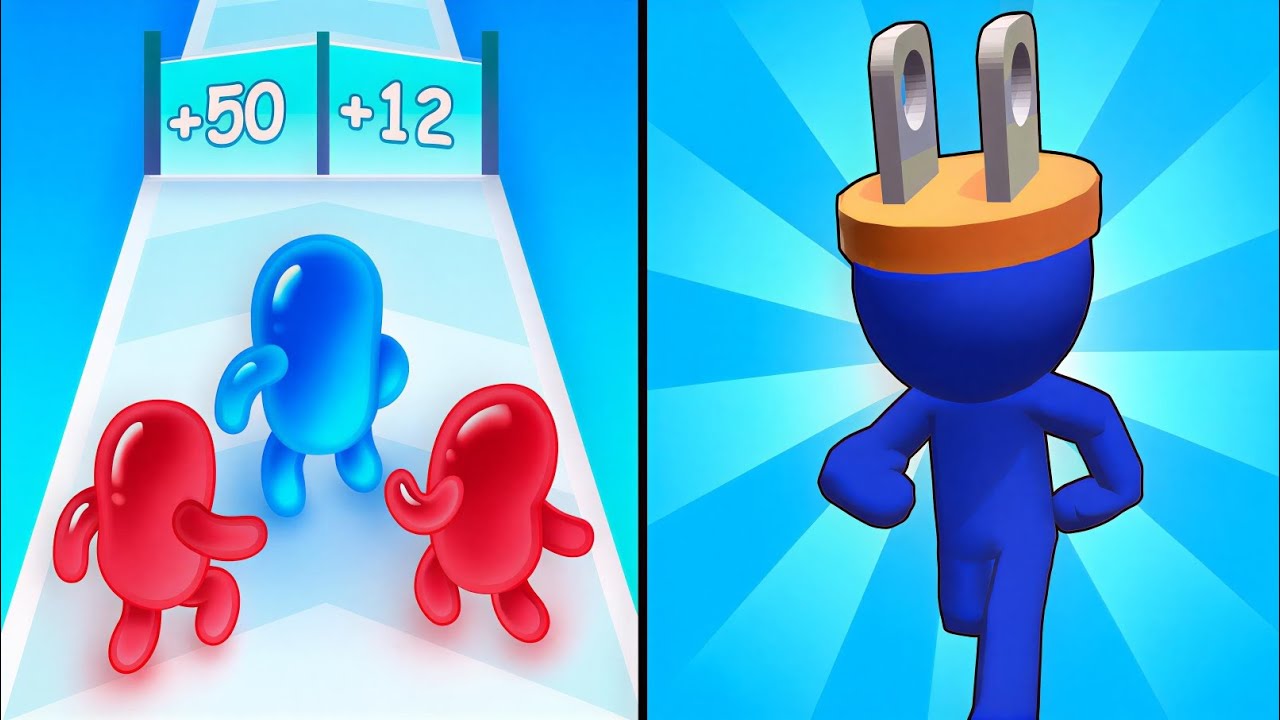 Join Blob Clash 3D vs Plug Head - Max Levels Unlocked Speedrun Gameplay