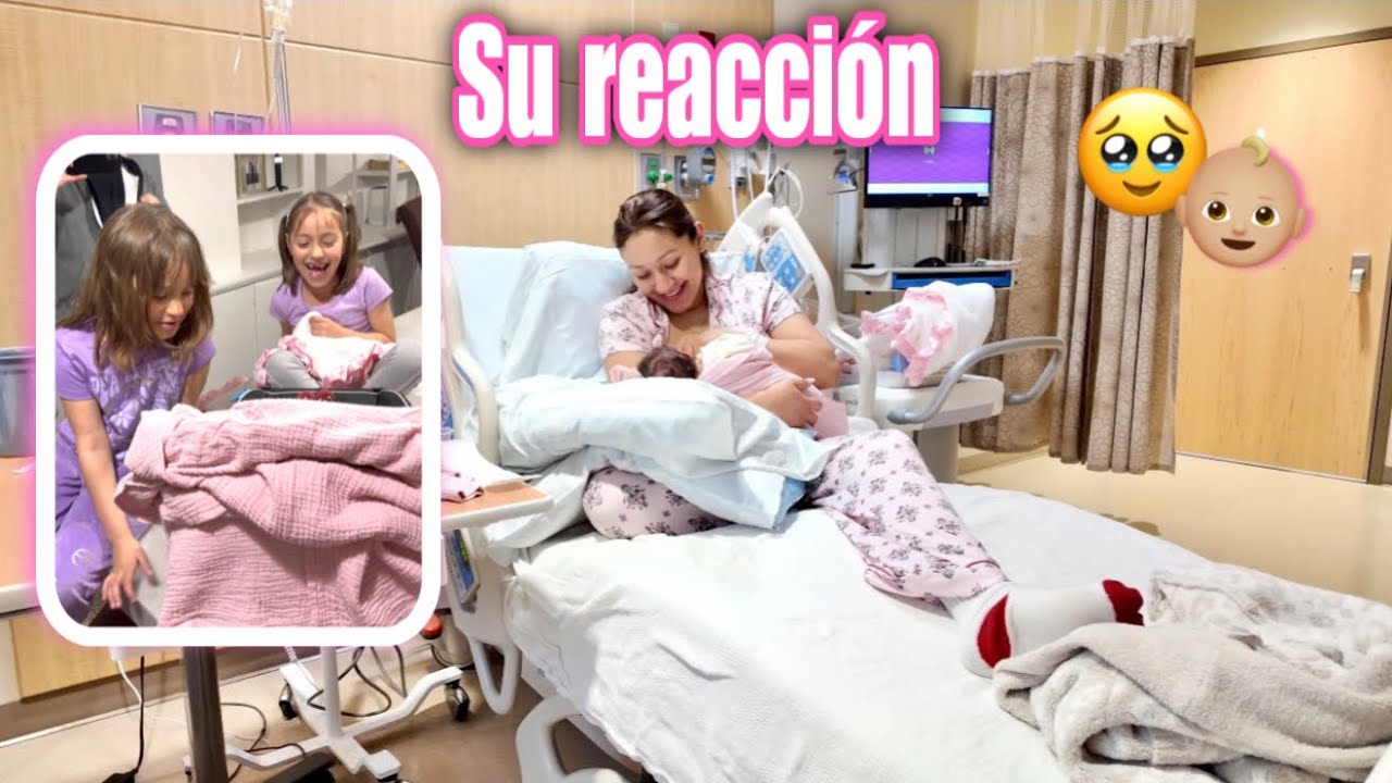 NOS DIERON DE ALTA… Y NUESTRAS HIJAS CONOCIERON A SU HERMANITA 😭👶🏻