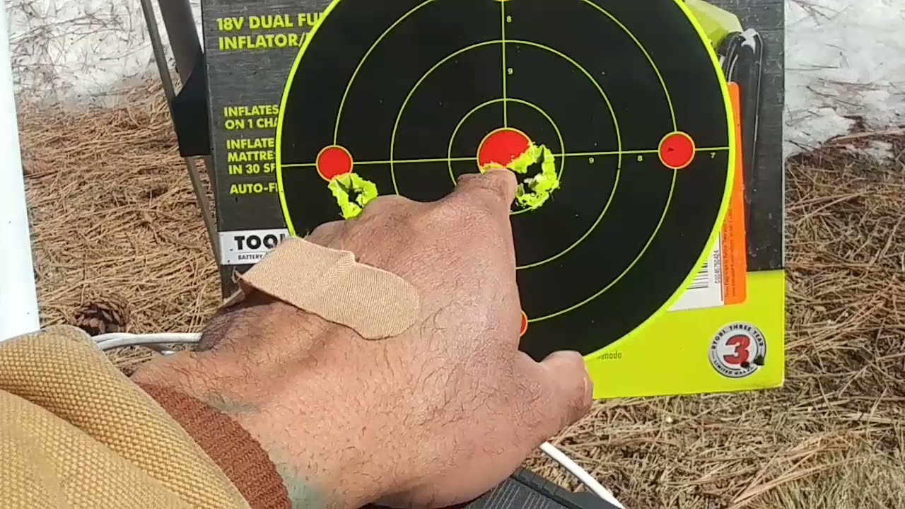 Beeman Chief II plus-s .22cal airgun target practice @ 25yard & 50yd