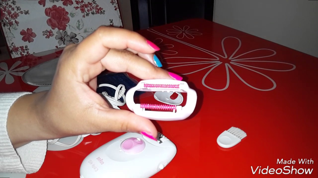 تجربتي مع آلة نزع الشعر براون سيلك إبيل braun silk épil 3
