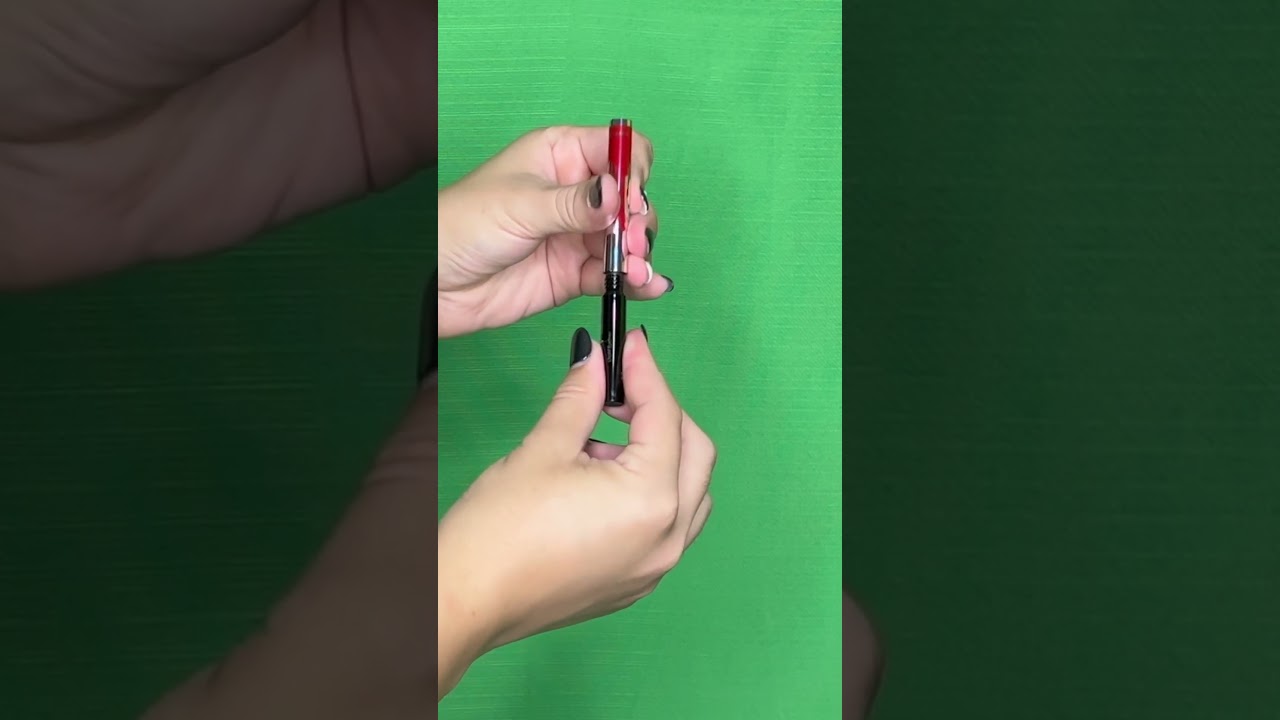 Ghost Face X Glamlite Knife Eyeliner Swatch #makeup #glamlite #ghostface #shorts