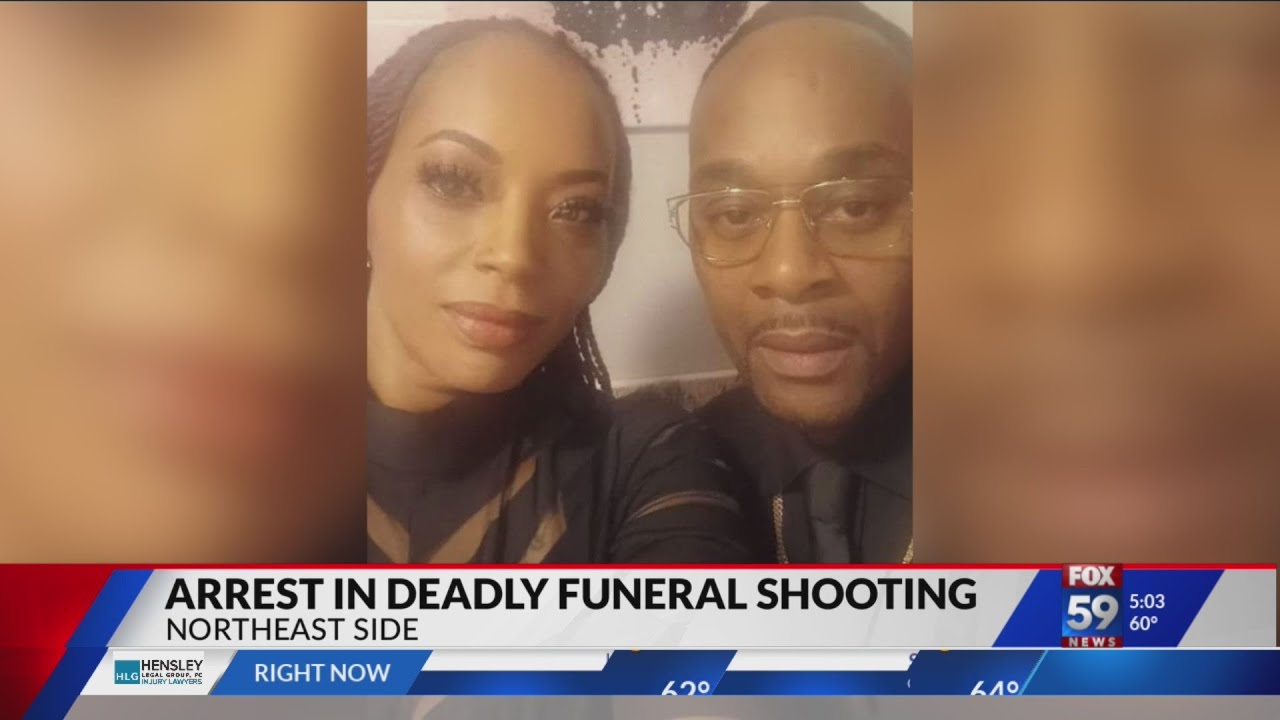IMPD arrests man accused of killing his ex-wife’s new husband during funeral at Indy church