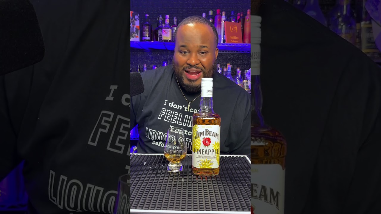 🍍 Jim Beam Pineapple Taste Test #jimbeam #bourbon