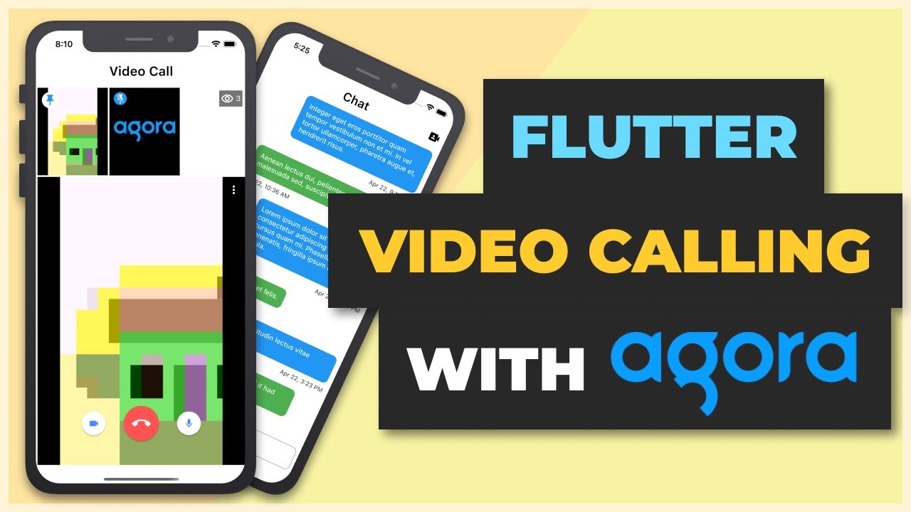 Видеозвонки Flutter с Agora | Приложения с нуля