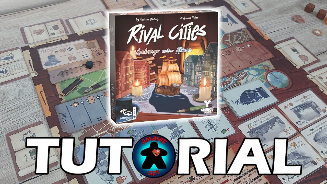 Rival Cities - Tutorial - gioco da tavolo