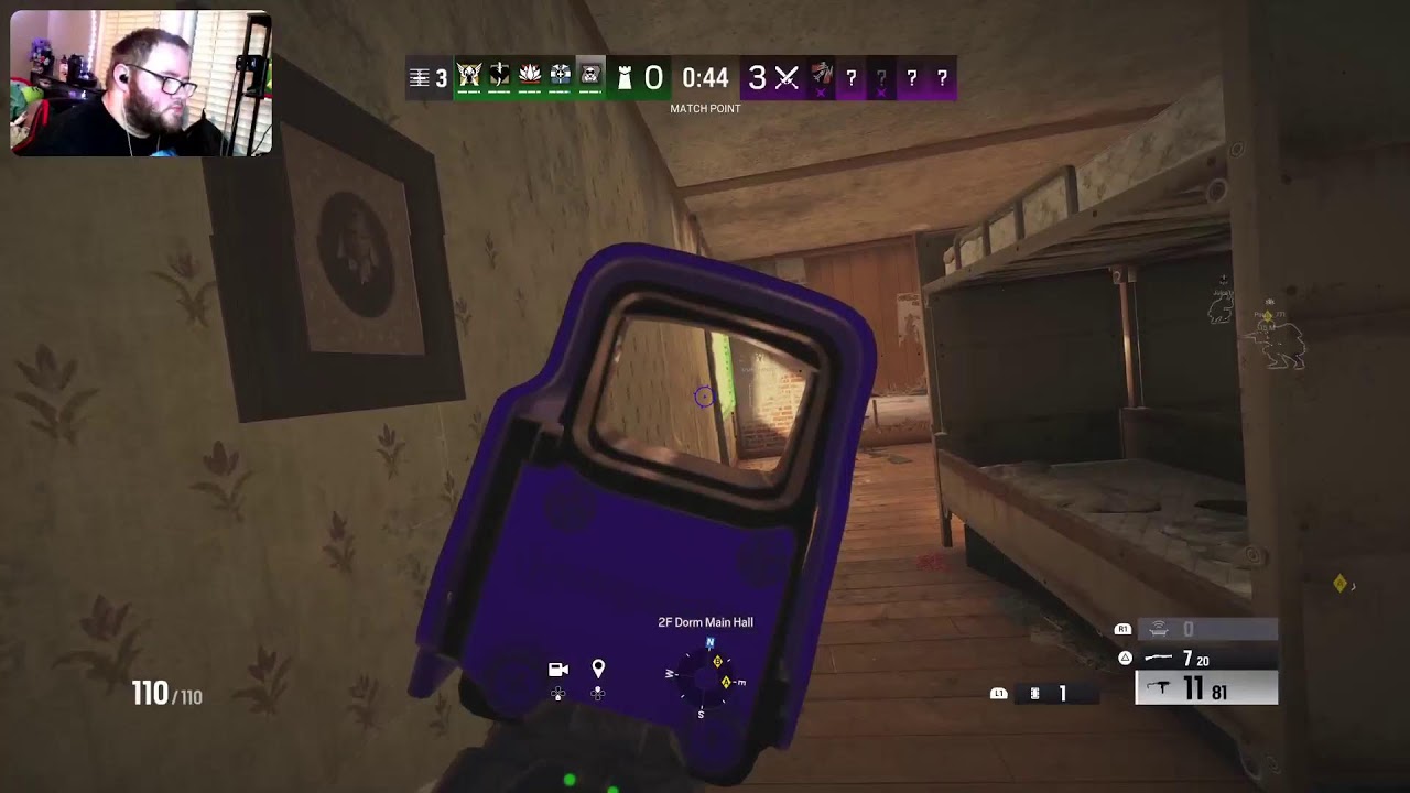 Streaming R6 Ranked/custom/event