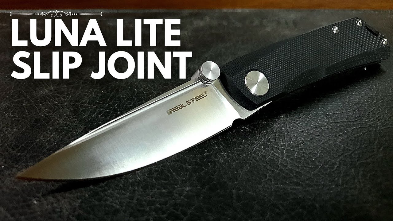 Sleek Urban EDC Real Steel Luna Lite Slip Joint