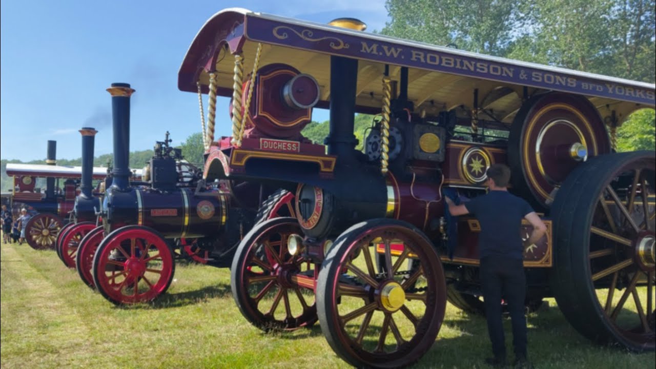 The best traction engines at the Chester Le Street steam rally