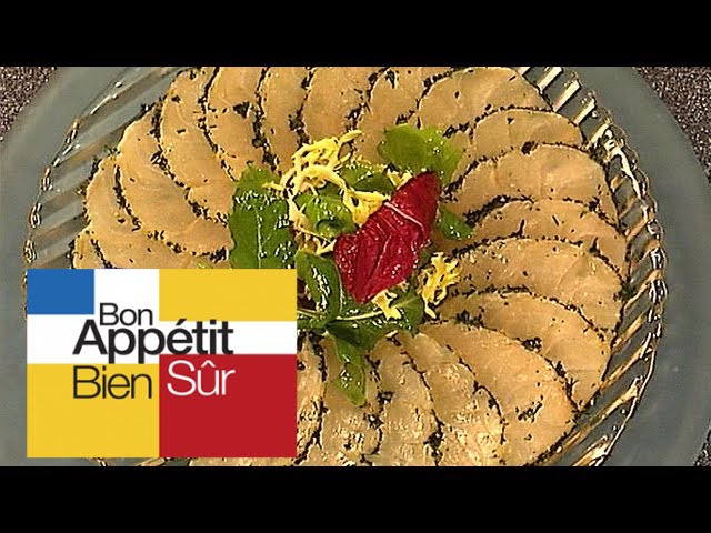Filets de lieu jaune marinés [Recette]