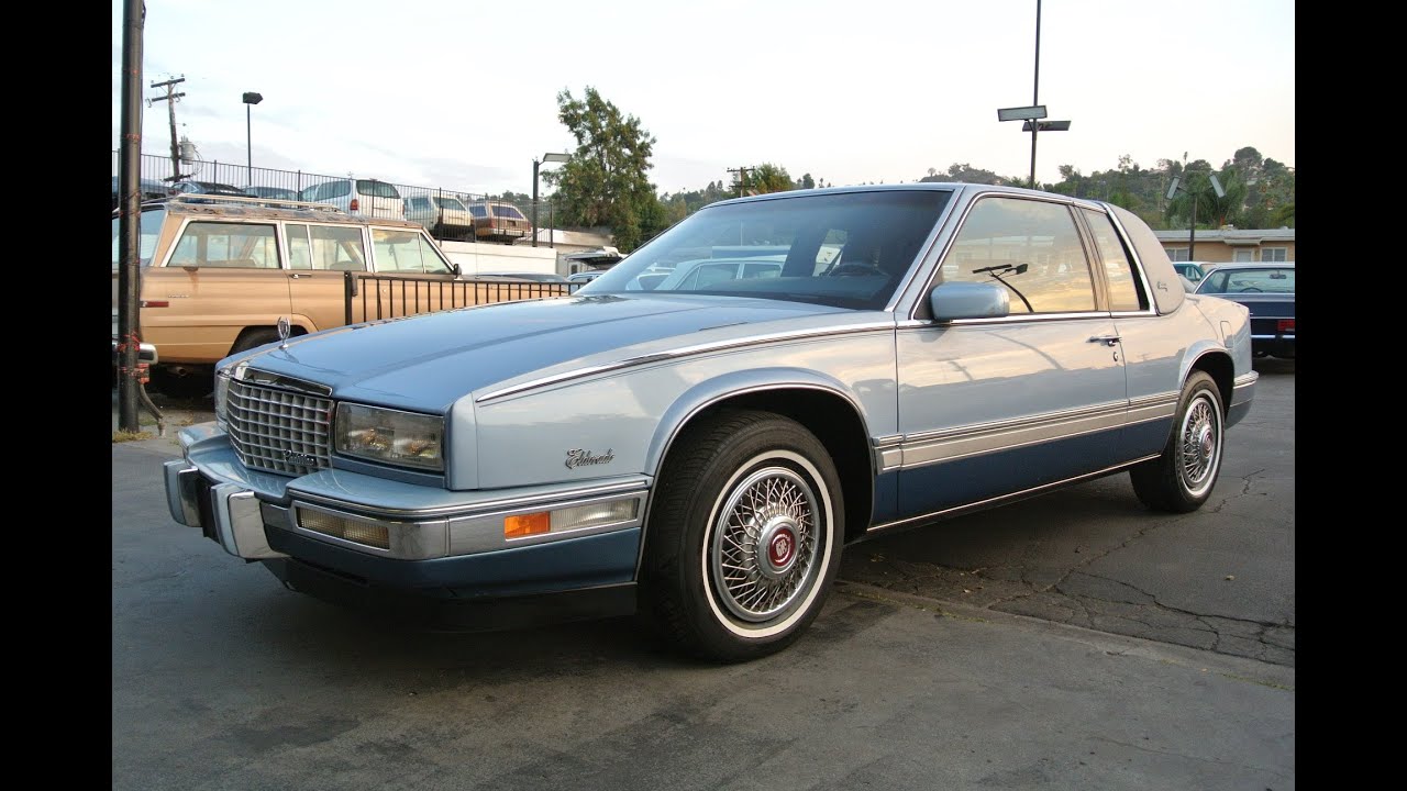 1 Owner 1988 Cadillac Eldorado Biarritz 2 Door Coupe 4.5 Low Miles For Sale