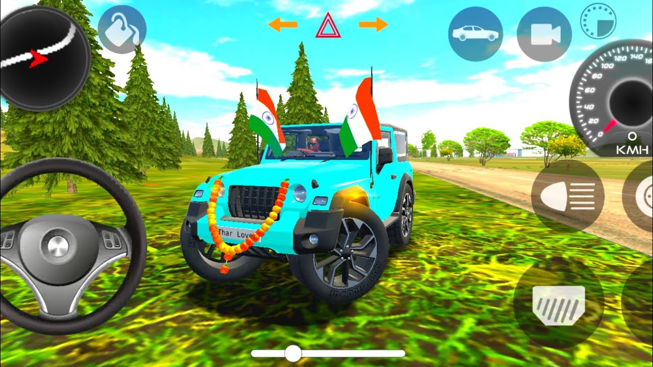 Modified_Mahindra-New_Thar_😡Driving_ Challange Indian Car (Gadi Wala Game)Car Game Android Game#2026