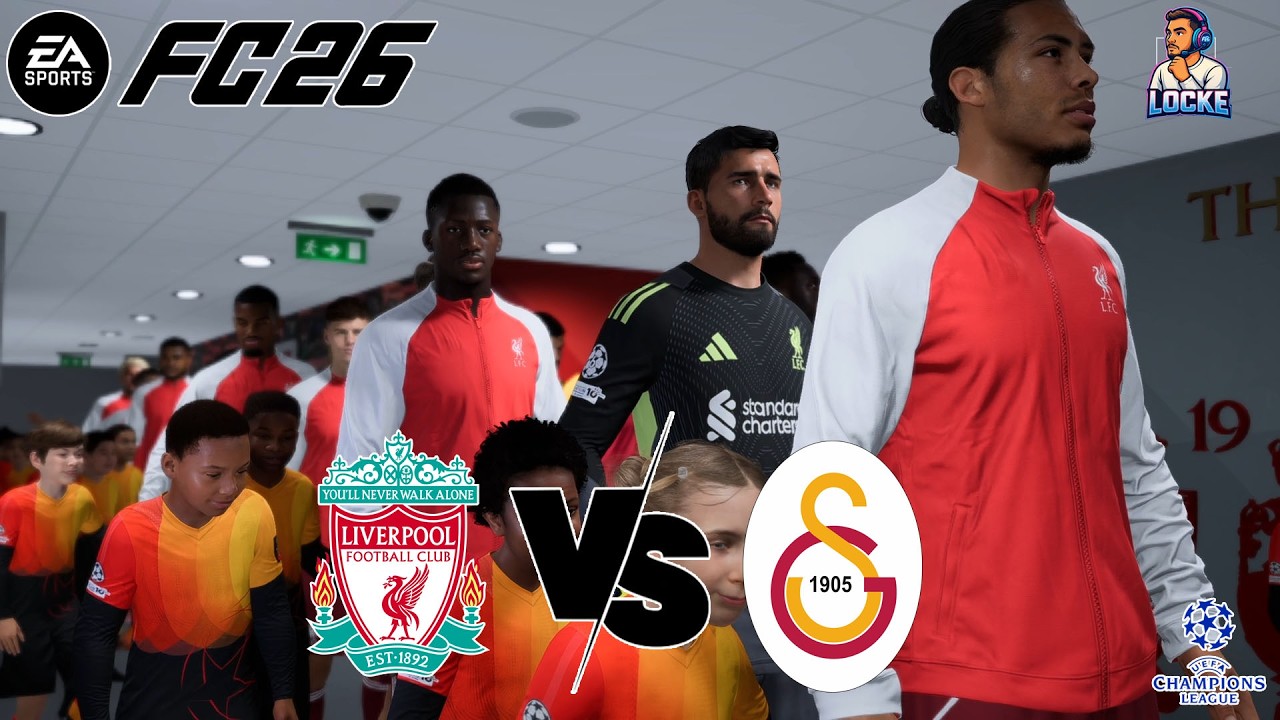EA FC 26 | LIVERPOOL X GALATASARAY | OITAVAS DE FINAL | JOGO DE VOLTA | CHAMPIONS LEAGUE