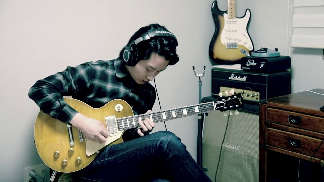 Eric Johnson- Lonely in the Night Solo 2 Tribute & Improvisation by Peter C