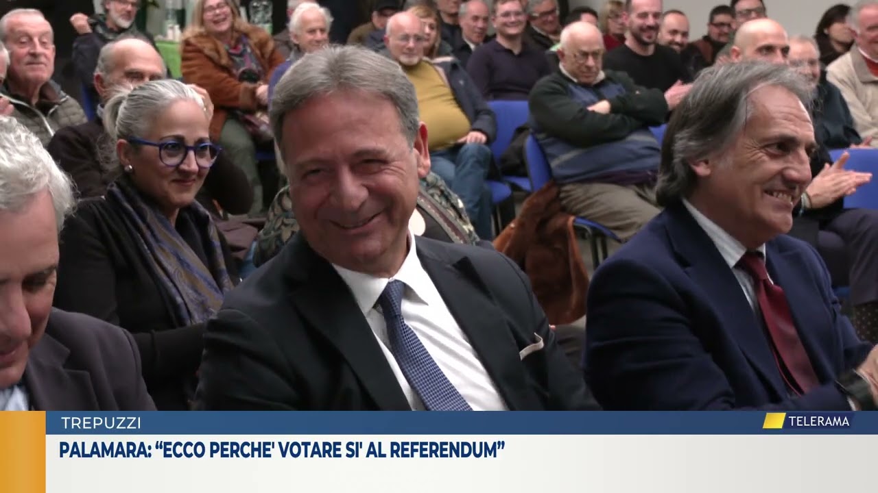 PALAMARA: “ECCO PERCHE' VOTARE SI' AL REFERENDUM”