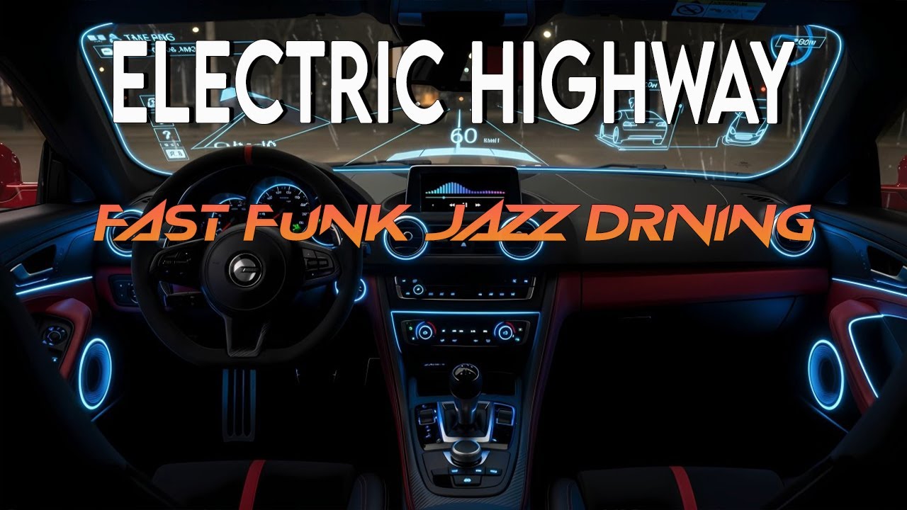 After Dark Groove 🚗💨 Funky Jazz Beats for Long Night Drives 🌃🎶✨