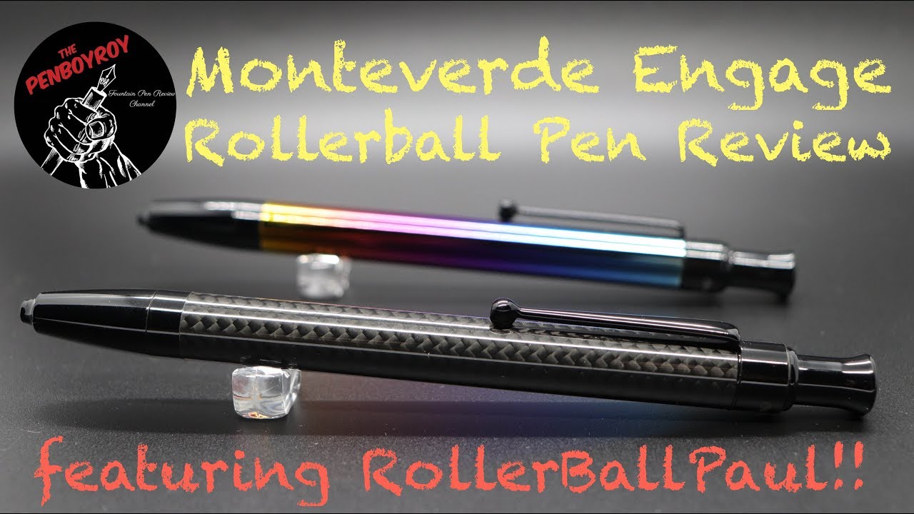 Monteverde Engage Rollerball Review - $76 Rollerball?!? - Is it worth that much?!?