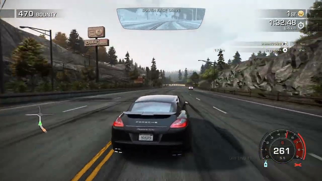 Porsche Panamera Turbo vs Porsche 918 | Need for Speed Hot Pursuit Remastered 