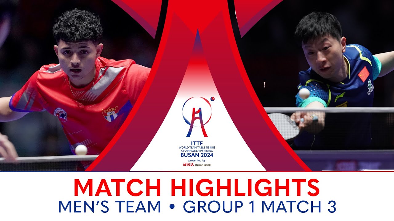 Ma Long (CHN) vs Adrian Perez (CUB) | MT G1 - Match 3 | #ITTFWorlds2024