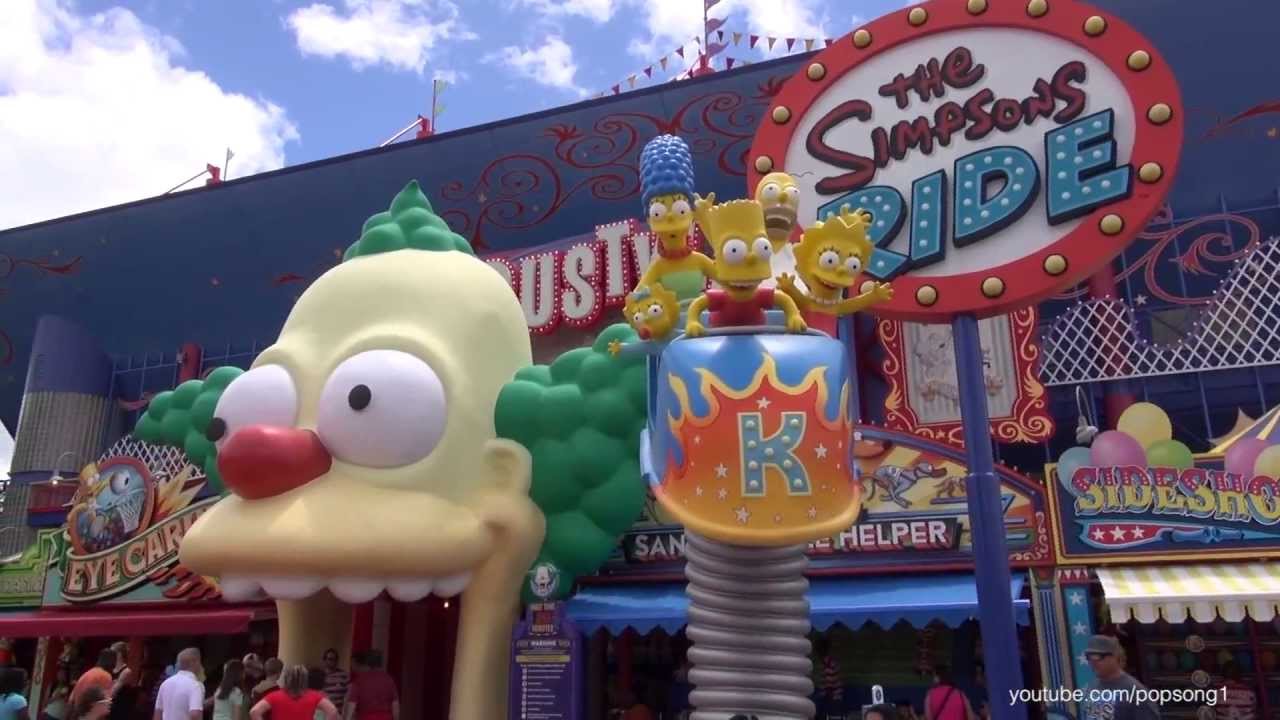 The Simpsons Springfield Area, Fast Food Boulevard, Construction Update