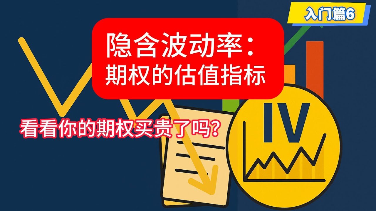 隐含波动率：期权的估值指标，看看你的期权买贵了吗？隐含波动率和历史波动率有什么区别？ #期权 #考研金融 #CFA #加密期权 #美股期权