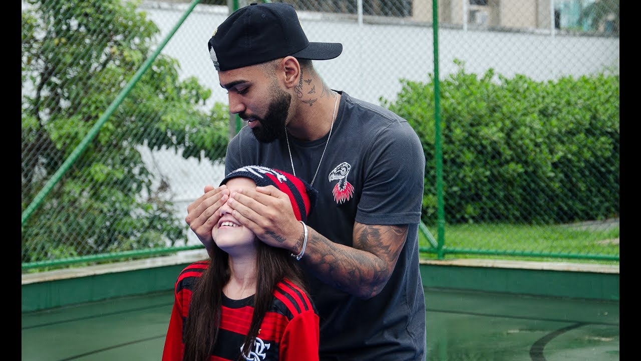 Matéria do Esporte Espetacular com a Princesa Rubro Negra e Gabigol