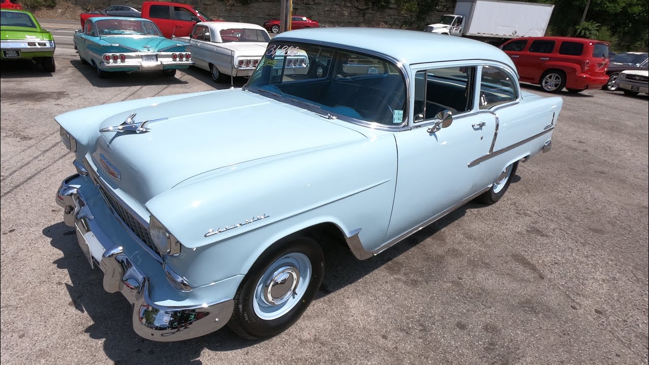 1955 Chevy 210 2 Door Post SOLD $31,900 Maple Motors #688
