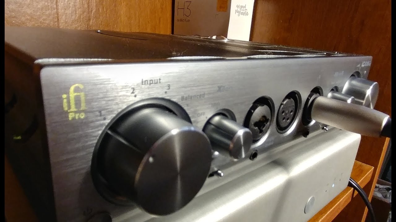 iFi Pro iCAN Solid State, Tube, and Pre. amplifier review