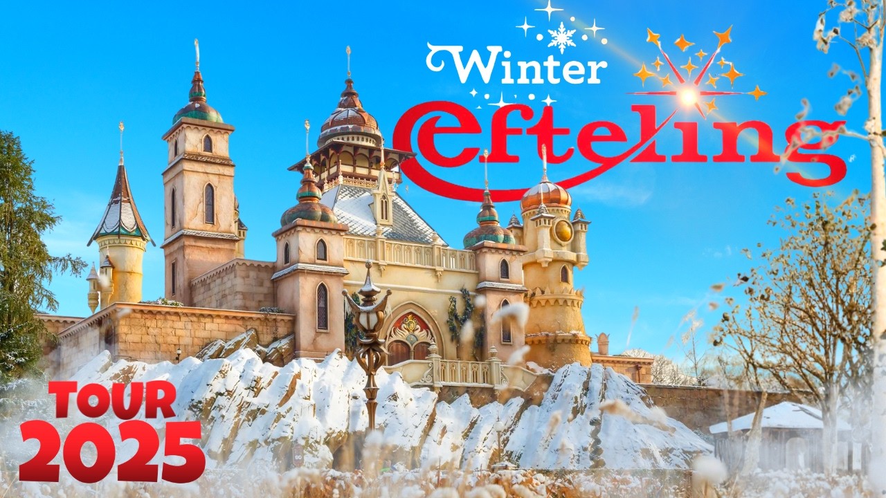 Efteling in INVERNO ❄️ TUTTO IL PARCO e ATTRAZIONI 2025