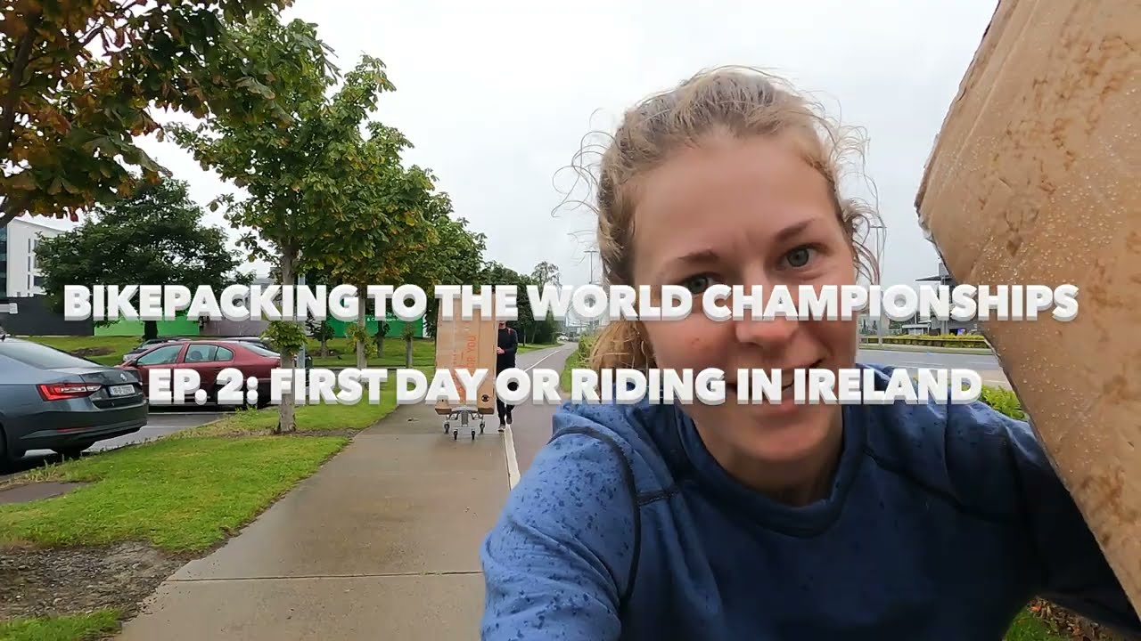 Bikepacking to World Champs, Day 1: Discovering Ireland (Vlog)