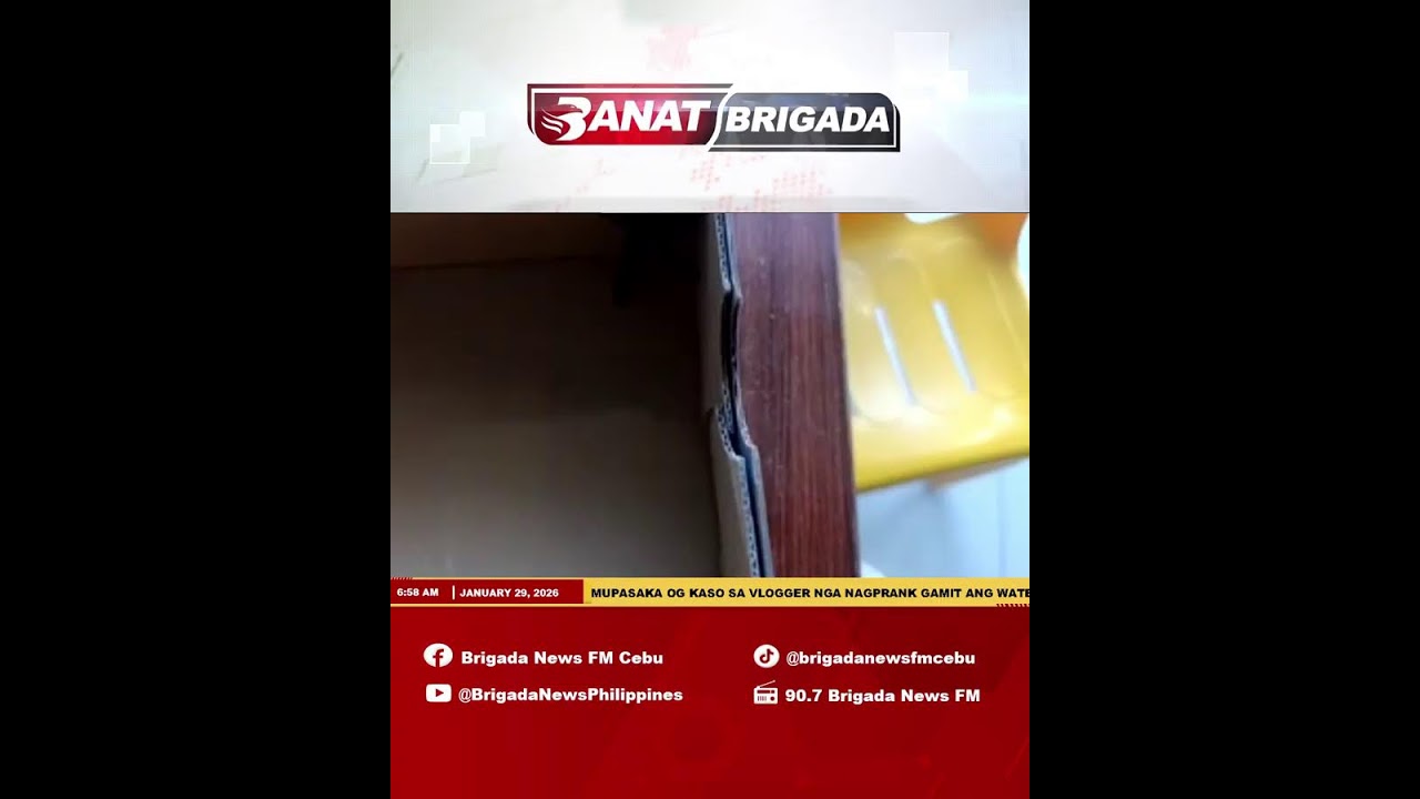 𝐁𝐀𝐍𝐀𝐓 𝐁𝐑𝐈𝐆𝐀𝐃𝐀 JANUARY 29, 2026| THURSDAY 90.7 BRIGADA NEWS FM CEBU