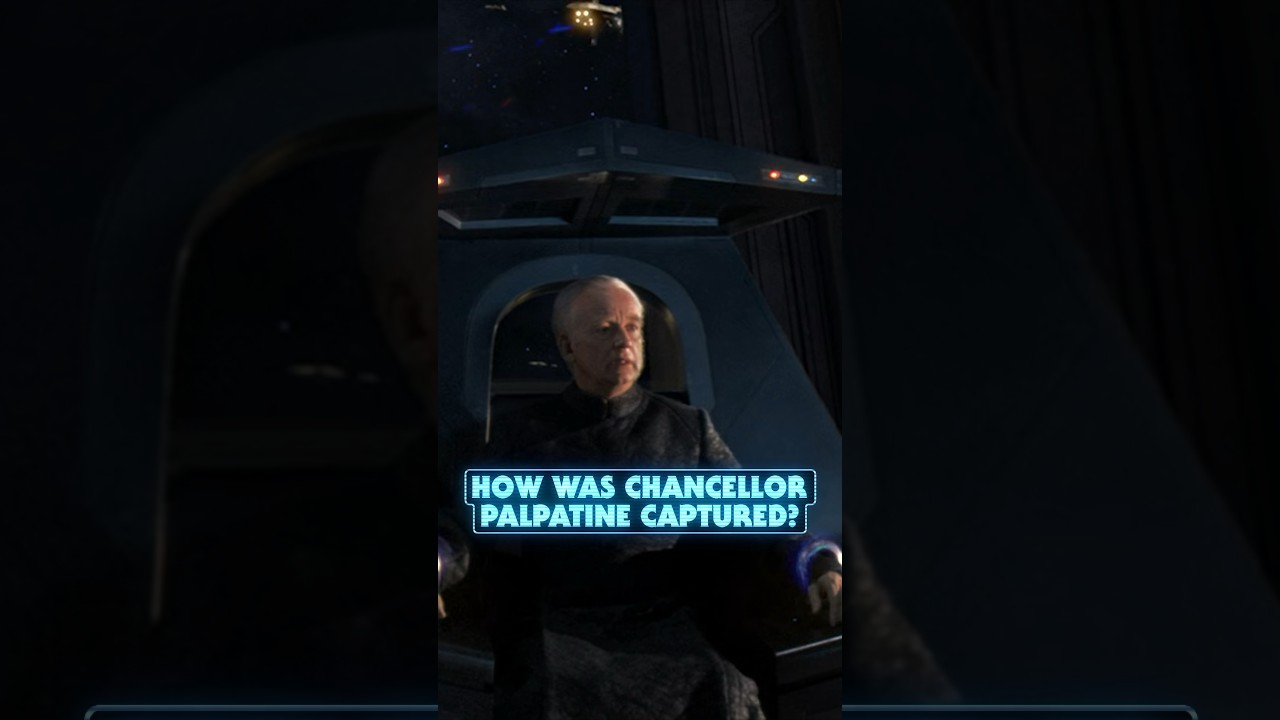 How was Palpatine captured by General Grievous?