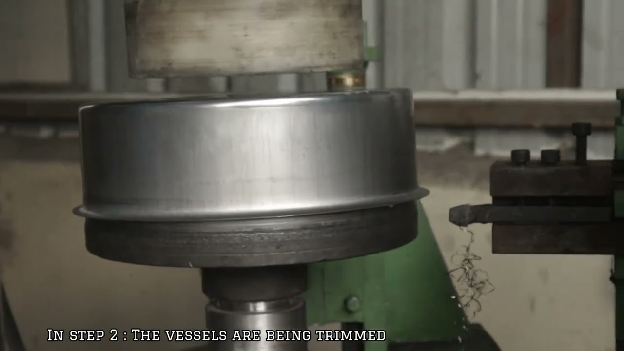 Utensil trimming beading machine