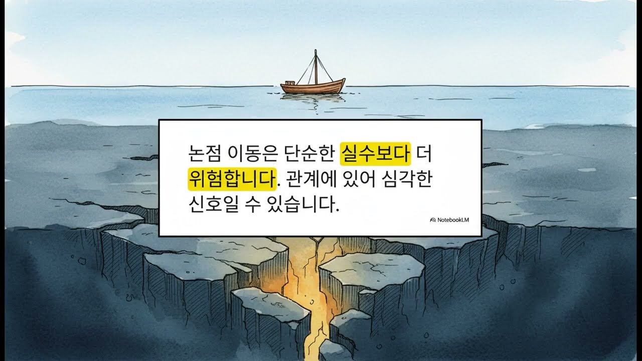 말싸움만 하면 논점 흐리는 사람, '이것'만 알면 더 이상 휘둘리지 않습니다