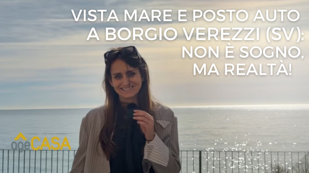 Liguria, bilocale vista mare con accesso diretto alla spiaggia e posto auto | Borgio Verezzi (SV)