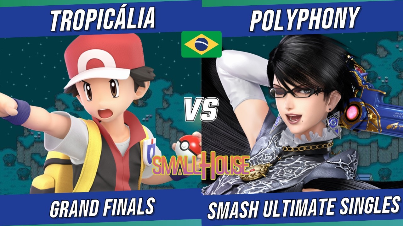 SMALL HOUSE #20 GRAND FINALS - tropicália (Pokémon Trainer) vs. Polyphony (Bayonetta) - SSBU BRASIL