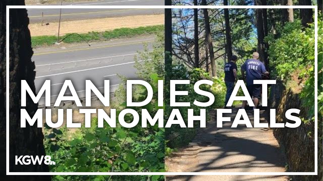 Man dies after fall at Oregon's Multnomah Falls