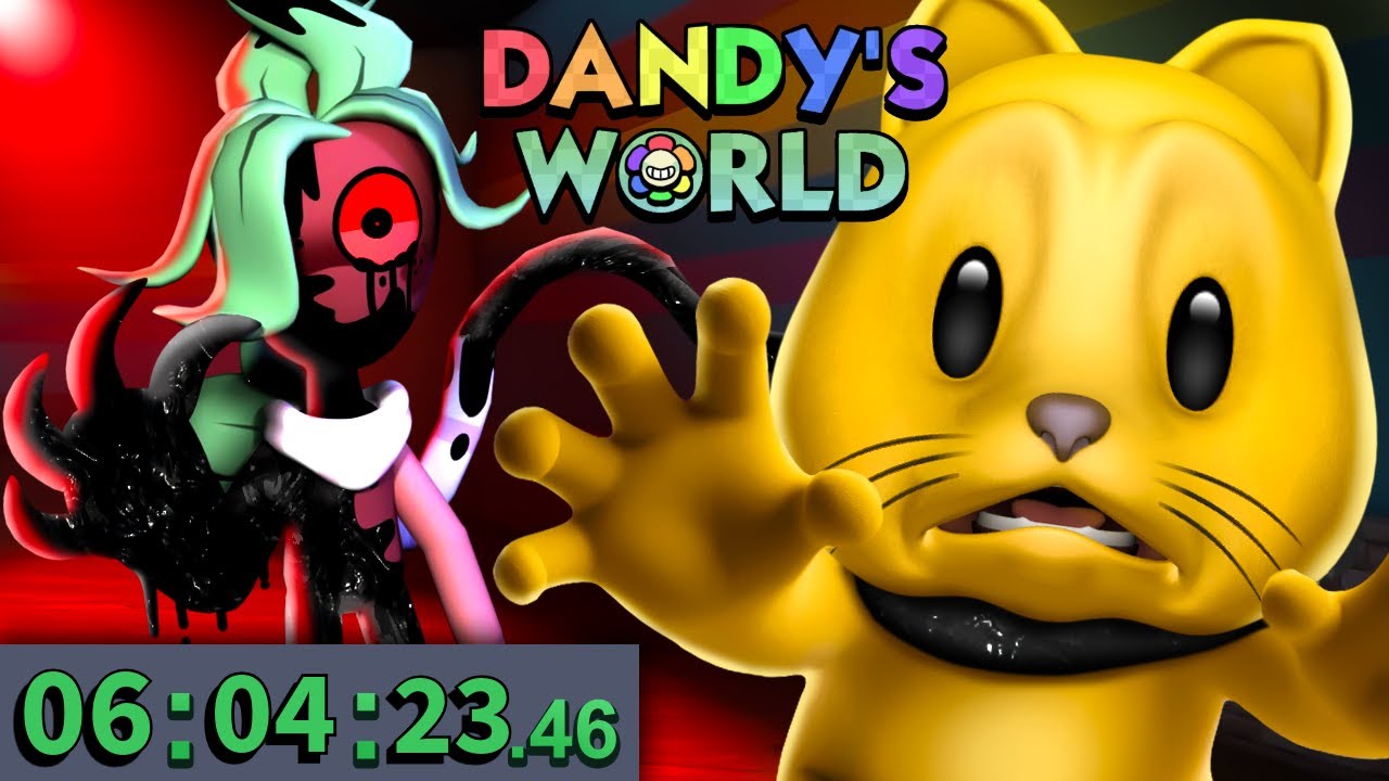 I Spent 6 HOURS In DANDY'S WORLD To Get To FLOOR 20!