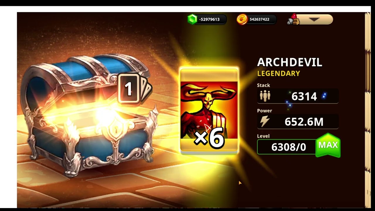 HEROES MAGIC WAR - Opening Chests at Arena 52