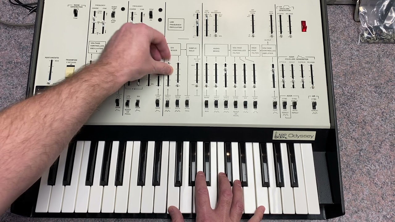 Matt M's ARP Odyssey (model 2800)