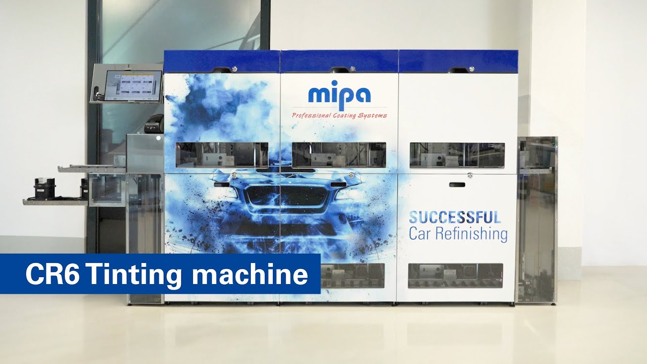Introducing the Mipa CR 6: Automated Paint Tinting With Ease